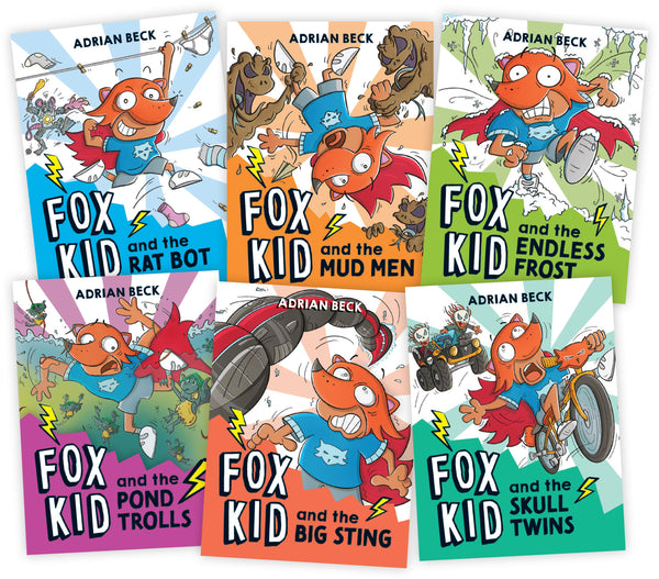 Fox Kid Chapter Books Set of 5 from Little Learners Love Literacy  by Adrian Beck