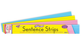 Multicolor Wipe-Off® Sentence Strips 24"