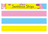 Multicolor Wipe-Off® Sentence Strips 24"