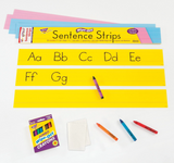 Multicolor Wipe-Off® Sentence Strips 24"