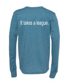 Long Sleeve Tee - Heathered Teal