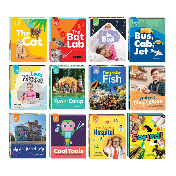 Little Learners, Big World Nonfiction Small Book Pack Stages 1-7: Set of 5 (Total of 305 books) by Berys Dixon