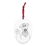 The Reading League's Reading Buddies™ Dusty© Magnetic Wooden Ornament