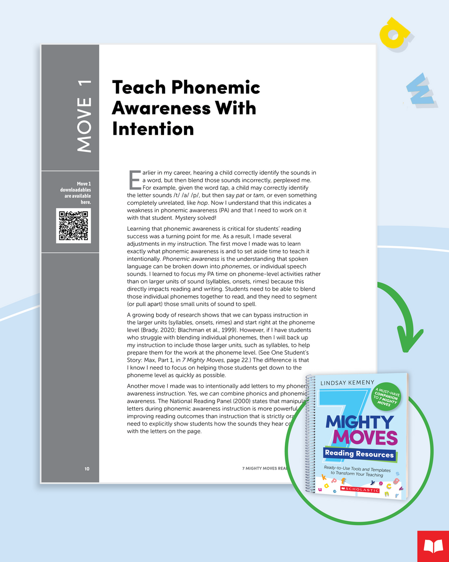 7 Mighty Moves Reading Resources: Ready-to-Use Tools and Templates to Transform Your Teaching