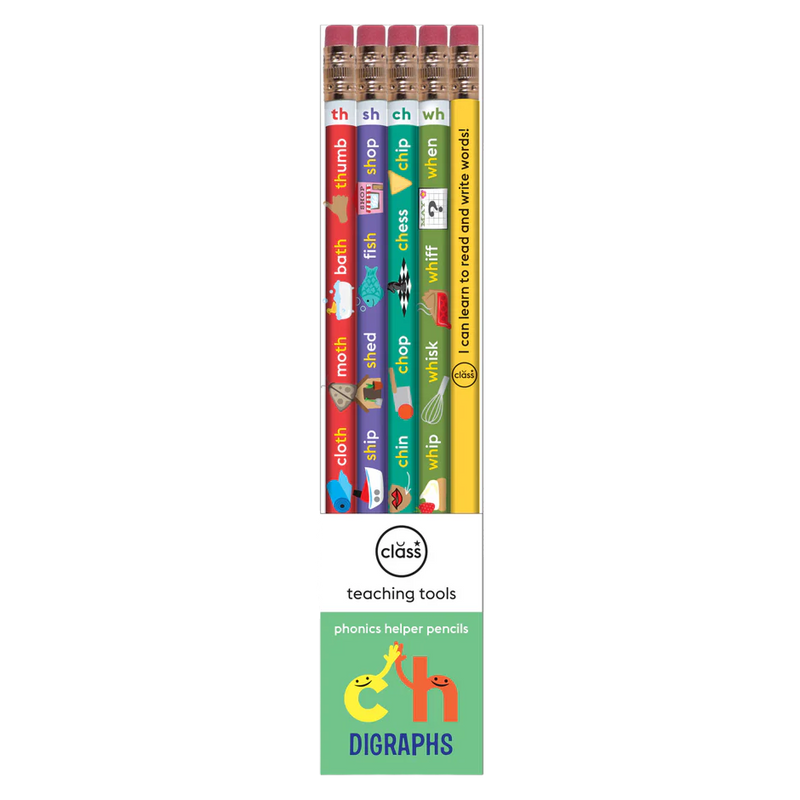 Digraph Phonics Pencils