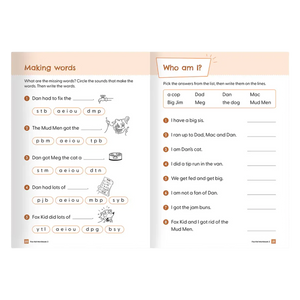 Fox Kid Workbook Pack Stages 1-6