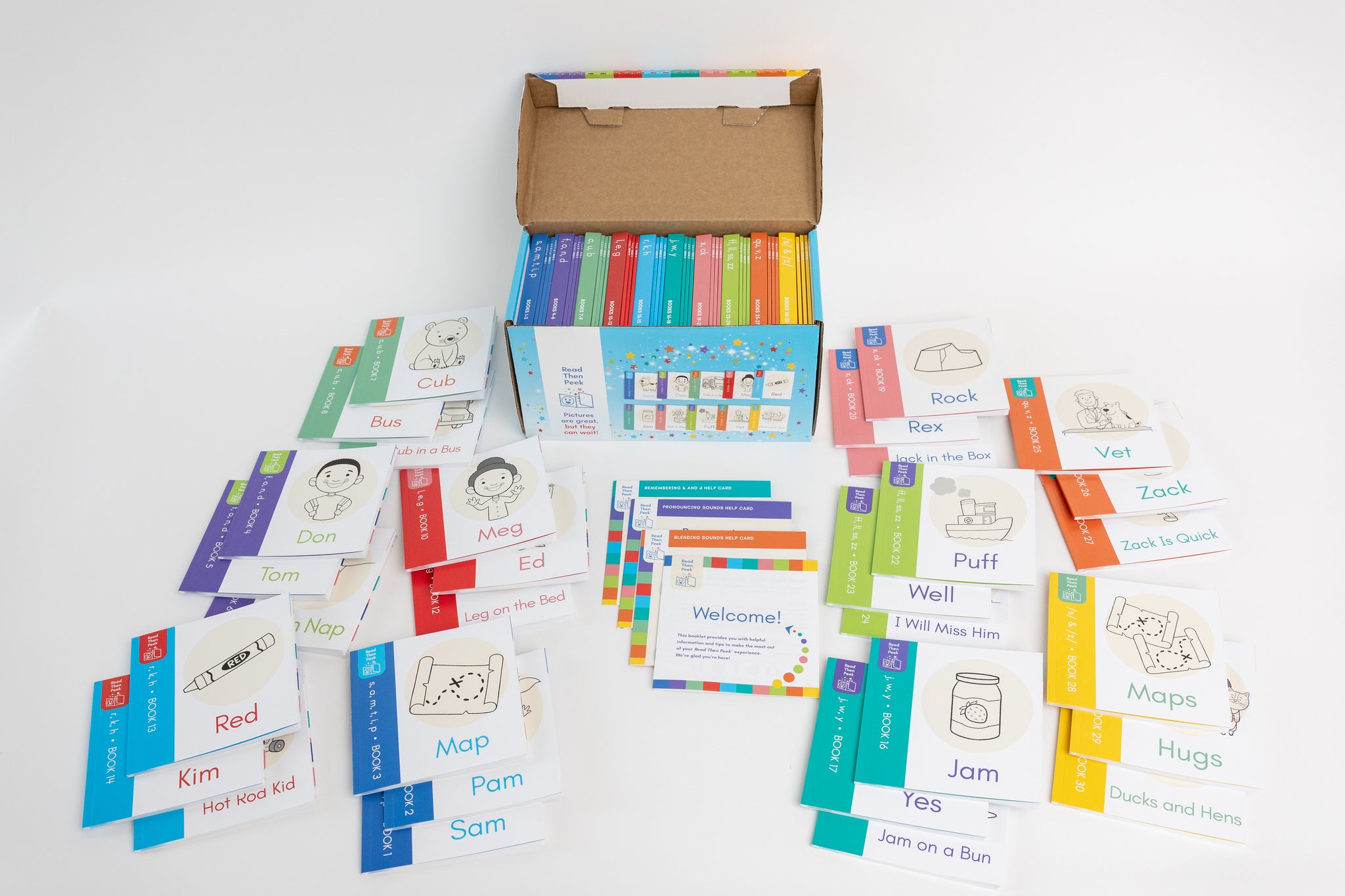 Read Then Peek™ Box Set – The Reading League Shop