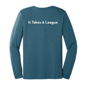 Long Sleeve Tee - Heathered Teal