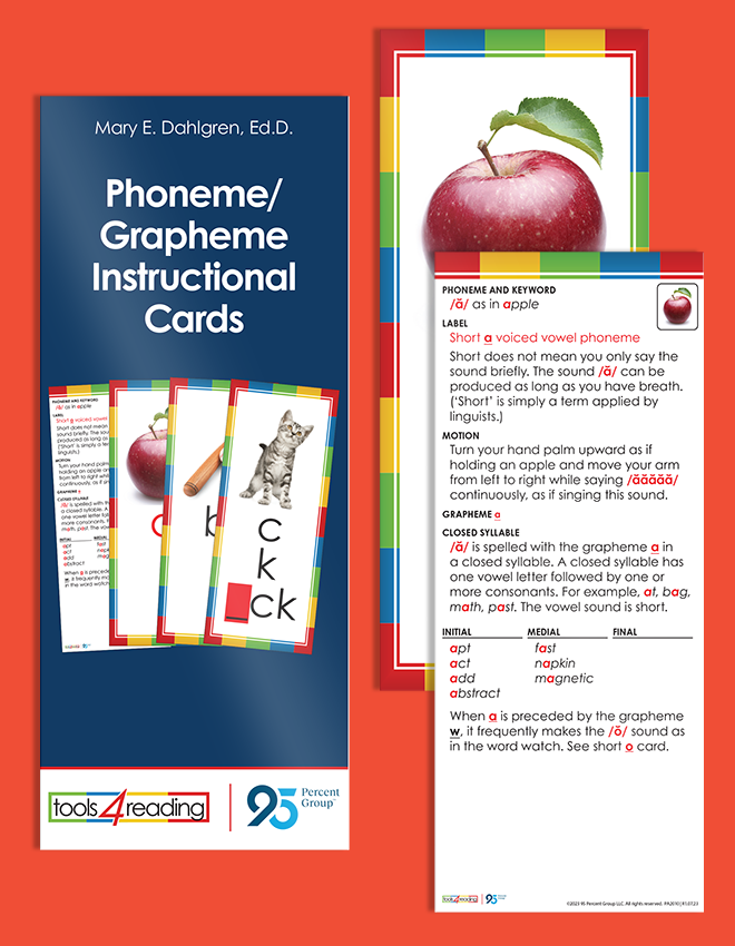 Phoneme/Grapheme Instructional Cards