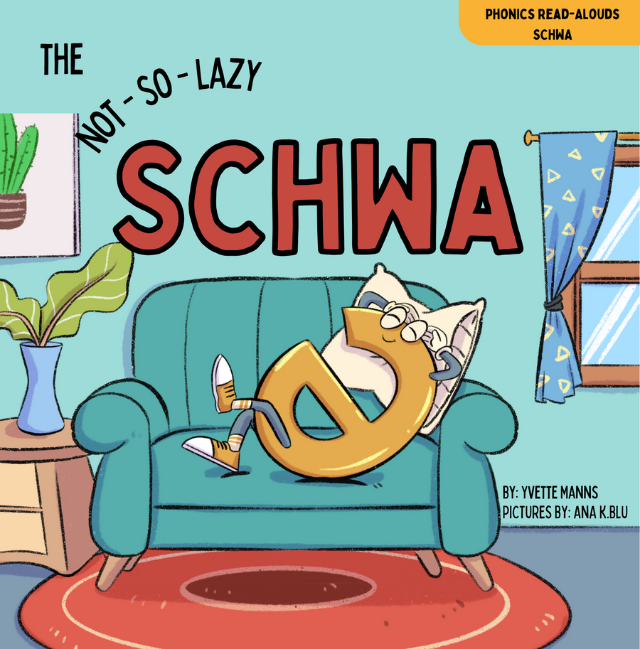 The Not-So-Lazy Schwa Hardcover Book