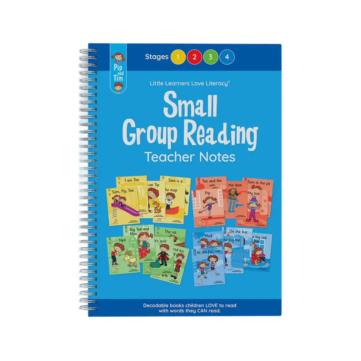 Pip and Tim Small Group Reading Notes Stages 1-4 – The Reading League Shop