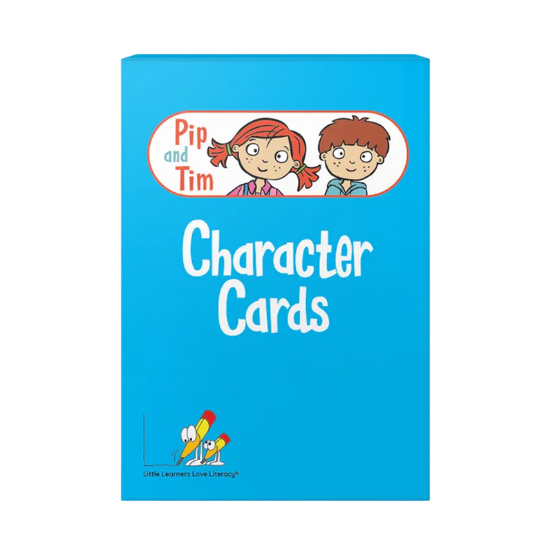 Pip and Tim Character Cards Stages 1-6