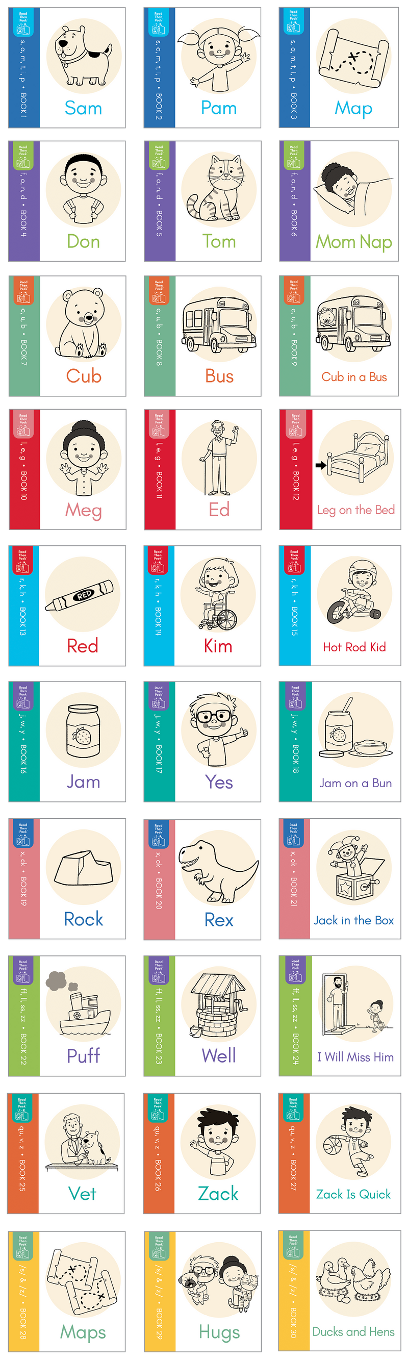 Pre-Order: Read Then Peek™ Box Set