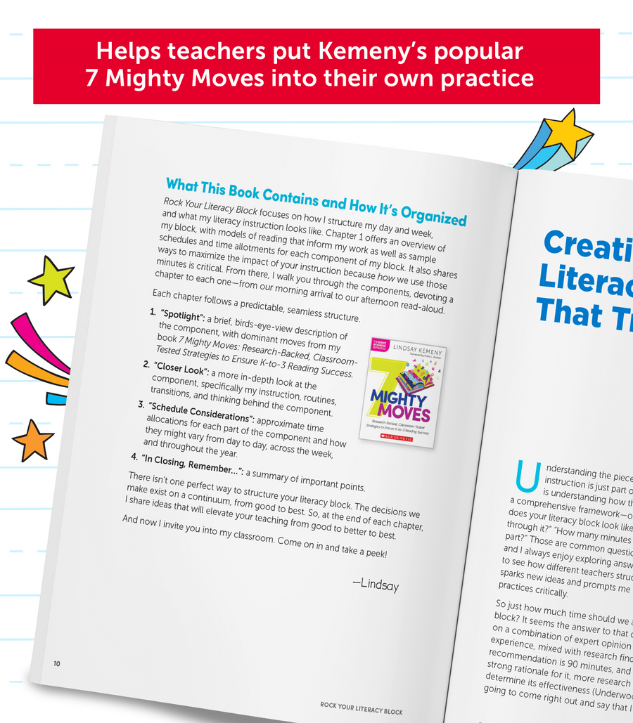 Rock Your Literacy Block: Mighty Moves to Organize Your Day and Optimize Student Learning