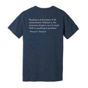 TRL Logo Ultra-soft T-Shirt (Navy) with Quote on Back