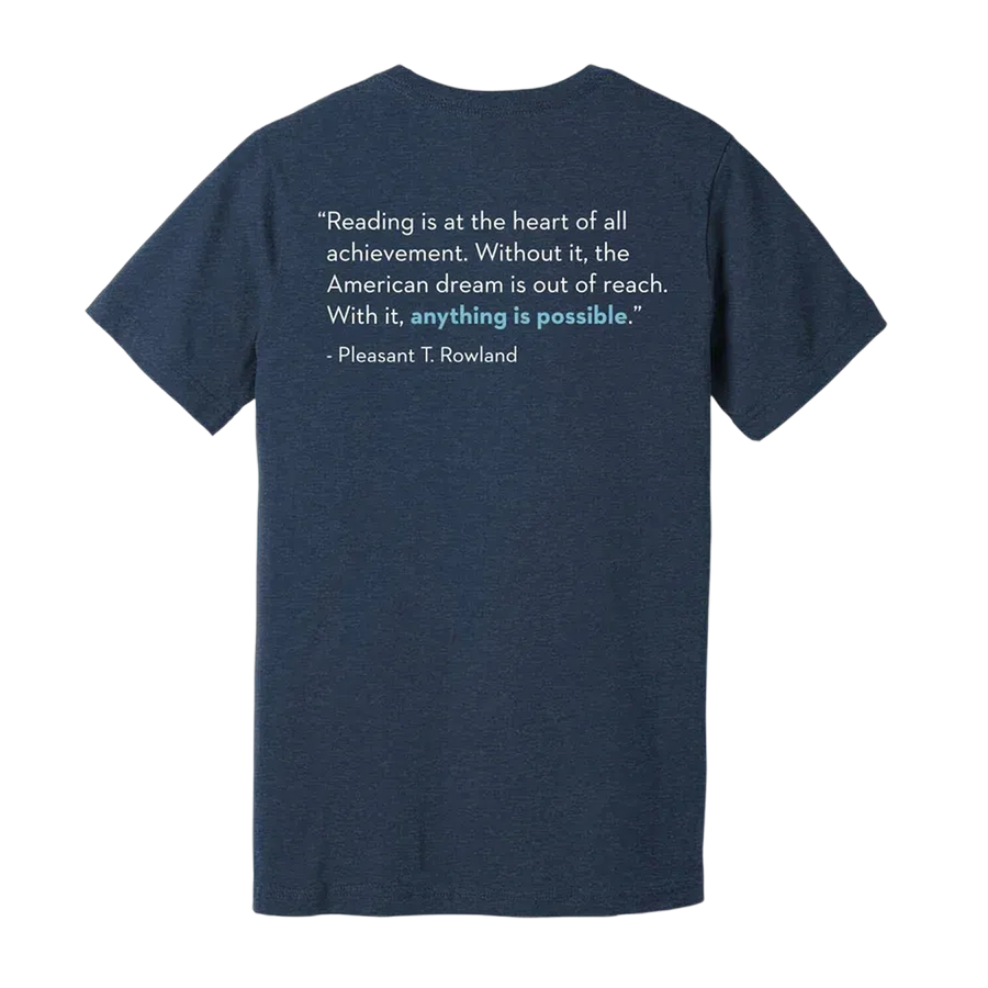 TRL Logo Ultra-soft T-Shirt (Navy) with Quote on Back