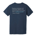 TRL Logo Ultra-soft T-Shirt (Navy) with Quote on Back