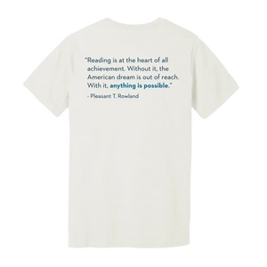 TRL Logo Ultra-soft T-shirt (White) with Quote on Back