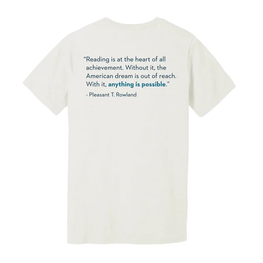 TRL Logo Ultra-soft T-shirt (White) with Quote on Back