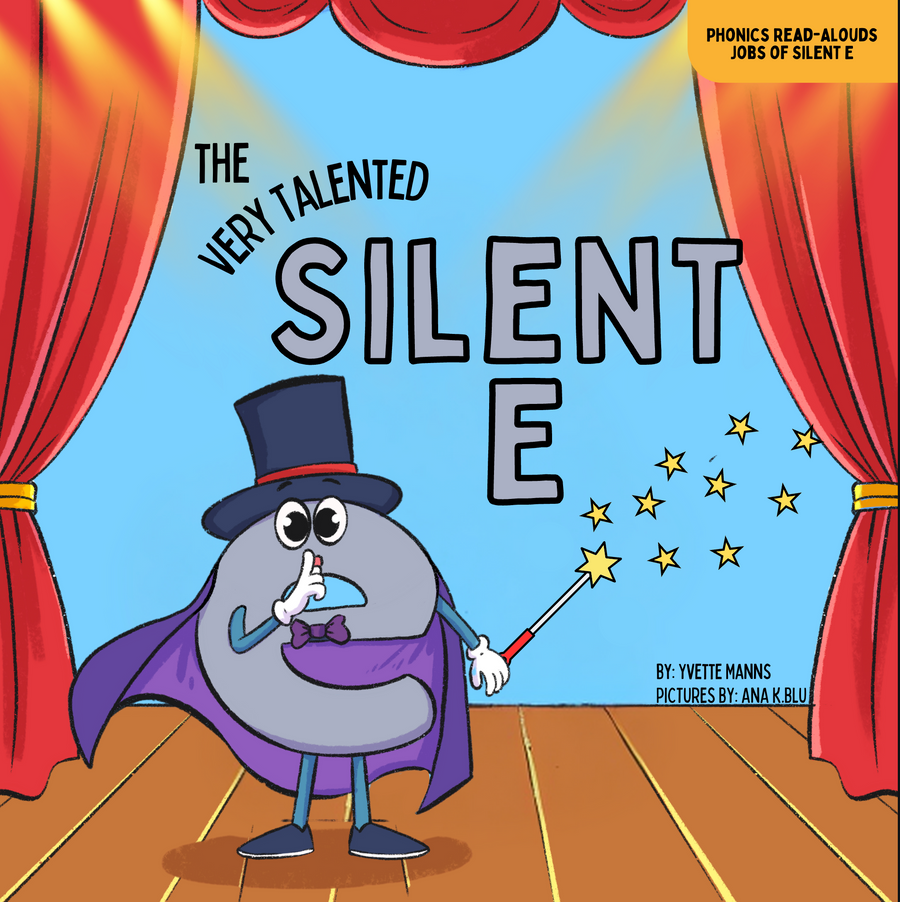 The Very Talented Silent E Hardcover Book