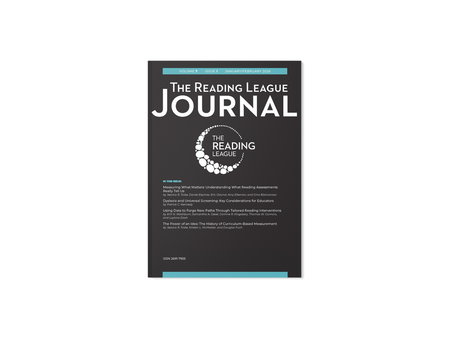 The Reading League Journal: Volume 7, Issue 1