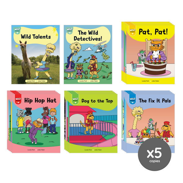 Presale Wild Detectives Stages 1-4 Set of 5