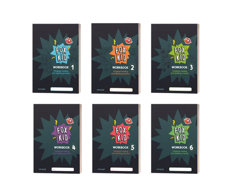 Fox Kid Workbook Pack Stages 1-6