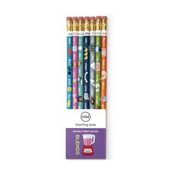 Blends Phonics Pencils