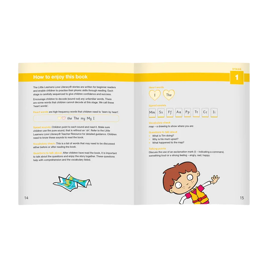 Pip and Tim Pack Stages 1-7