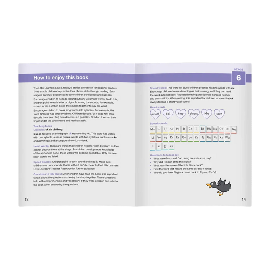 Pip and Tim Pack Stages 1-7