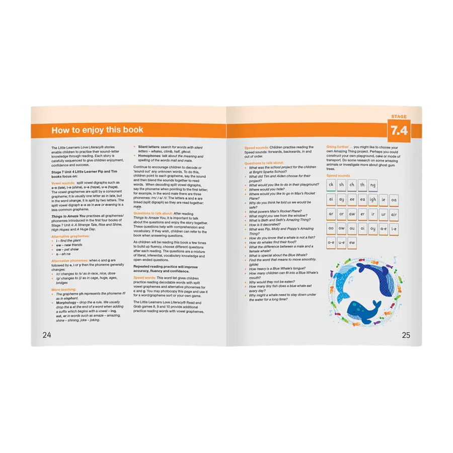 Pip and Tim Pack Stages 1-7