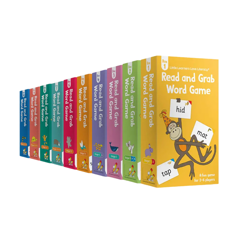 Read and Grab Word Game Pack (1-10)