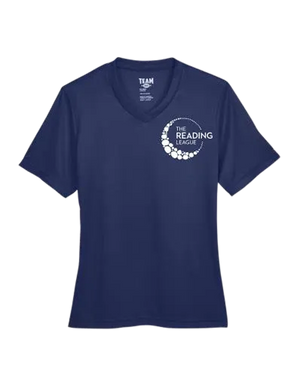 V-Neck Performance Tee - Navy