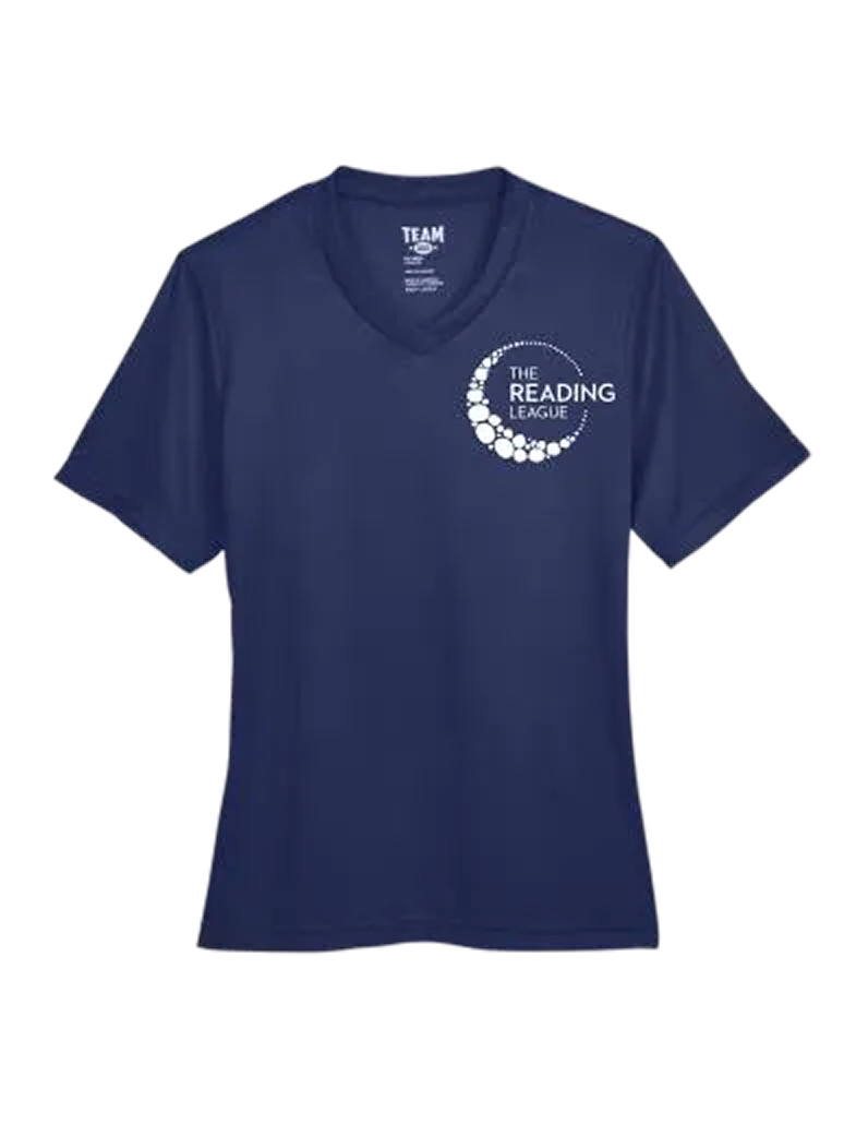 V-Neck Performance Tee - Navy