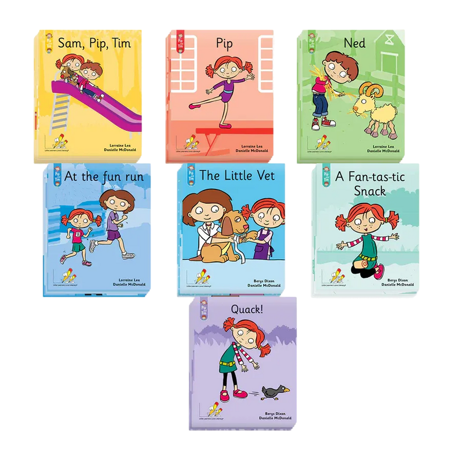 Pip and Tim Pack Stages 1-7