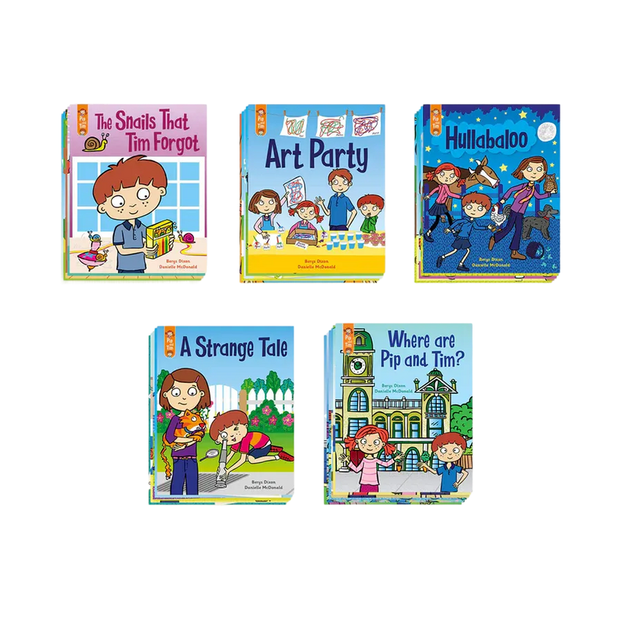 Pip and Tim Pack Stages 1-7