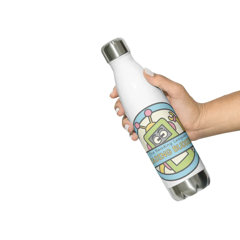 The Reading League's Reading Buddies™ Stainless Steel Water Bottle
