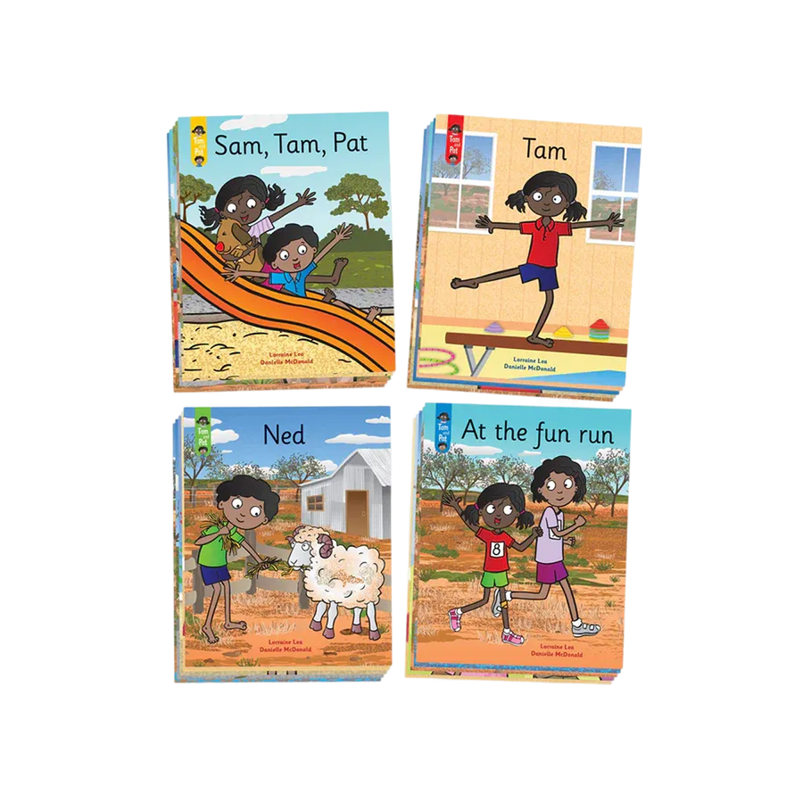 Tam and Pat Book Pack Stages 1-4