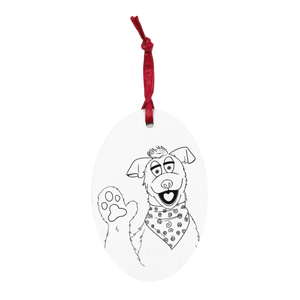 The Reading League's Reading Buddies™ Dusty© Magnetic Wooden Ornament