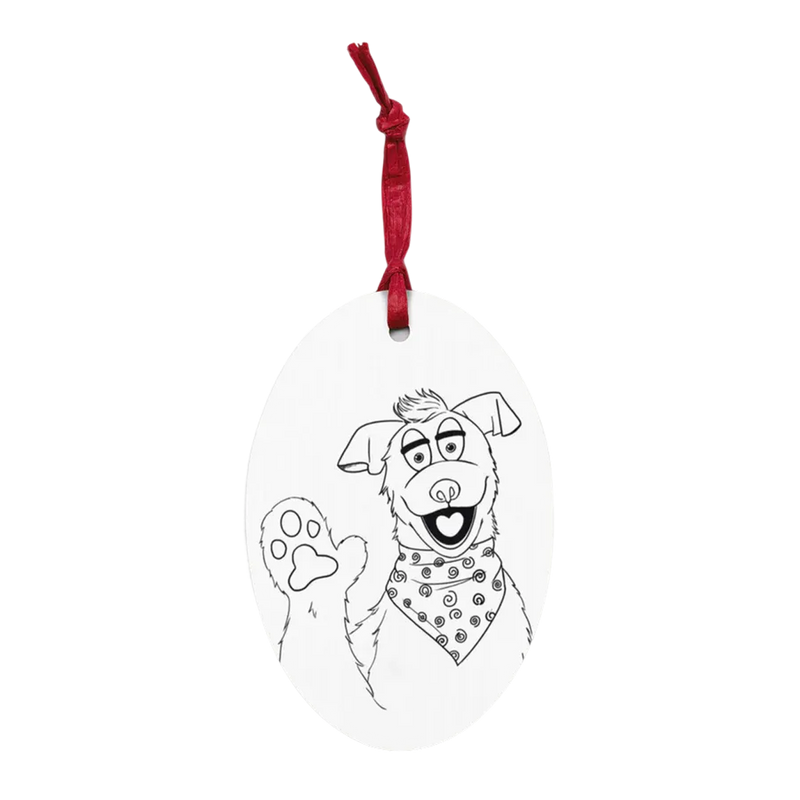 The Reading League's Reading Buddies™ Dusty© Magnetic Wooden Ornament