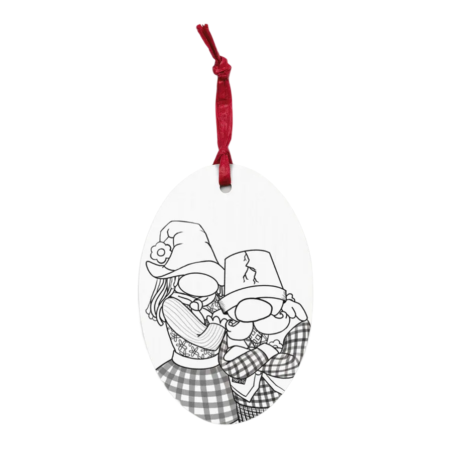 The Reading League's Reading Buddies™ Mary & Marty© Magnetic Wooden Ornaments