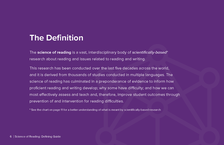 Science of Reading: Defining Guide