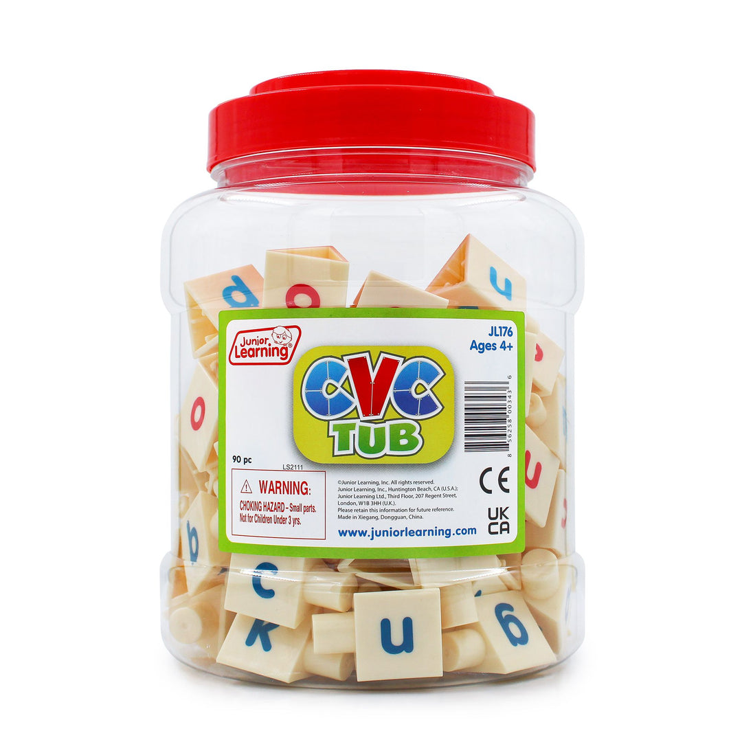 Cvc Block CVC Tri-Blocks Tub – The Reading League Shop