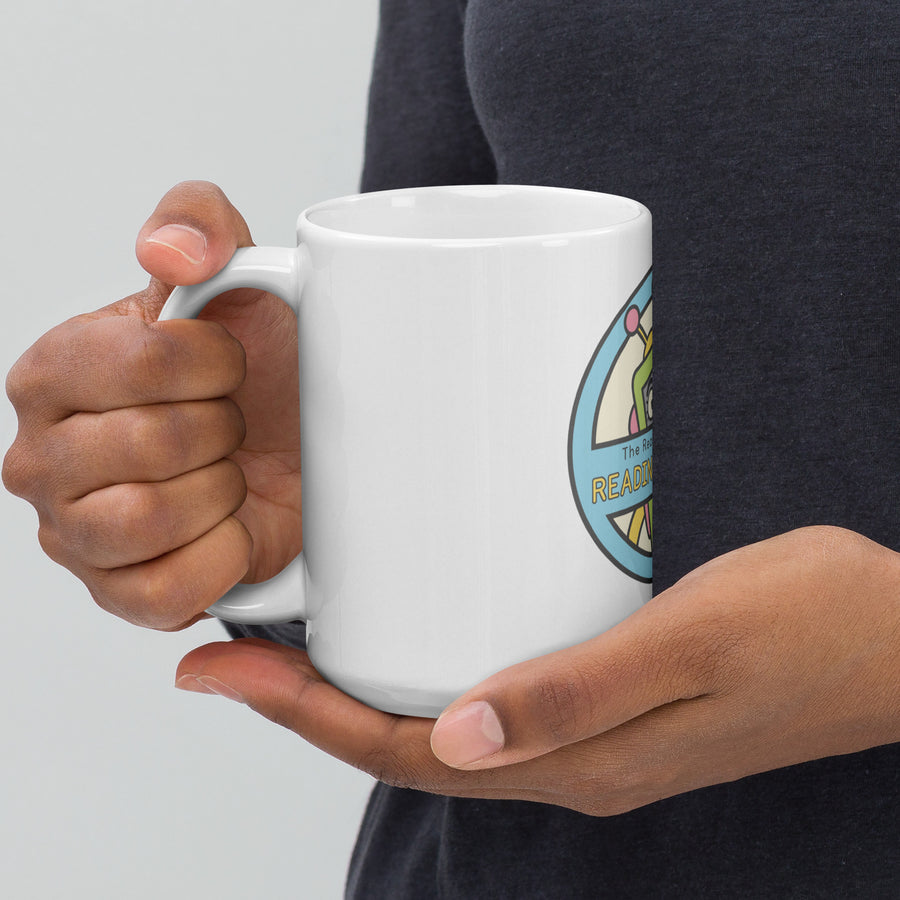 The Reading League's Reading Buddies™ White Glossy Mug