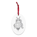 The Reading League's Reading Buddies™ Alphabott© Magnetic Wooden Ornament